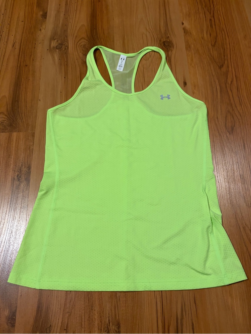 Under Armour Women's Neon Yellow Racerback Performance Tank